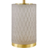 Modern European furniture - Glass Base Accent Table Lamp - www.oroa.com