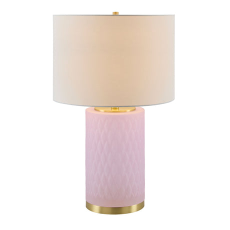 Modern European furniture - Glass Base Accent Table Lamp - www.oroa.com