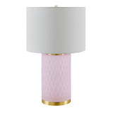 Modern European furniture - Glass Base Accent Table Lamp - www.oroa.com