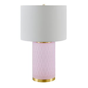   Glass Base Accent Table Lamp | Oroa.com
