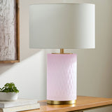 Modern European furniture - Glass Base Accent Table Lamp - www.oroa.com