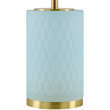 Modern European furniture - Glass Base Accent Table Lamp - www.oroa.com
