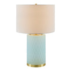 Modern European furniture - Glass Base Accent Table Lamp - www.oroa.com