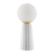 Modern European furniture - Fluted Ceramic Glass Table Lamp - www.oroa.com