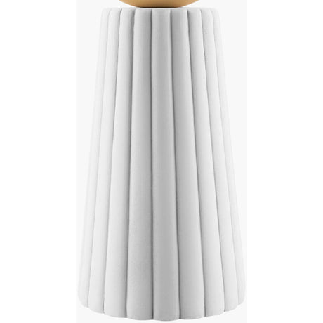 Modern European furniture - Fluted Ceramic Glass Table Lamp - www.oroa.com