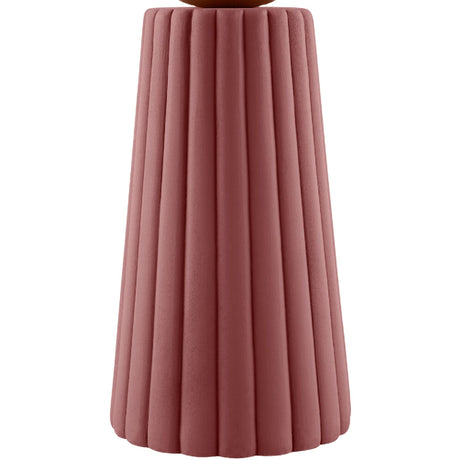 Modern European furniture - Fluted Ceramic Glass Table Lamp - www.oroa.com