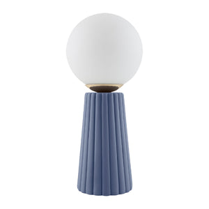   Fluted Ceramic Glass Table Lamp | Oroa.com