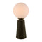 Modern European furniture - Fluted Ceramic Glass Table Lamp - www.oroa.com