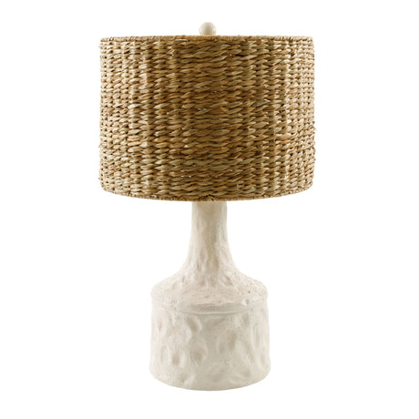 Modern European furniture - Tan Seagrass Accent Table Lamp - www.oroa.com