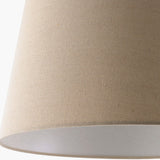 Modern European furniture - Linen Shade Sloped Floor Lamp - www.oroa.com