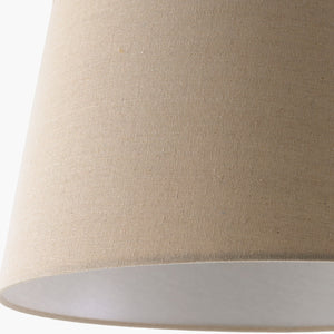   Linen Shade Sloped Floor Lamp | Oroa.com