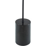 Modern European furniture - Linen Shade Sloped Floor Lamp - www.oroa.com