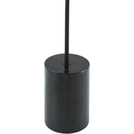 Modern European furniture - Linen Shade Sloped Floor Lamp - www.oroa.com
