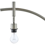 Modern European furniture - Linen Shade Sloped Floor Lamp - www.oroa.com