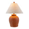 Modern European furniture - Red Ceramic Accent Table Lamp - www.oroa.com