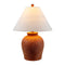 Modern European furniture - Red Ceramic Accent Table Lamp - www.oroa.com