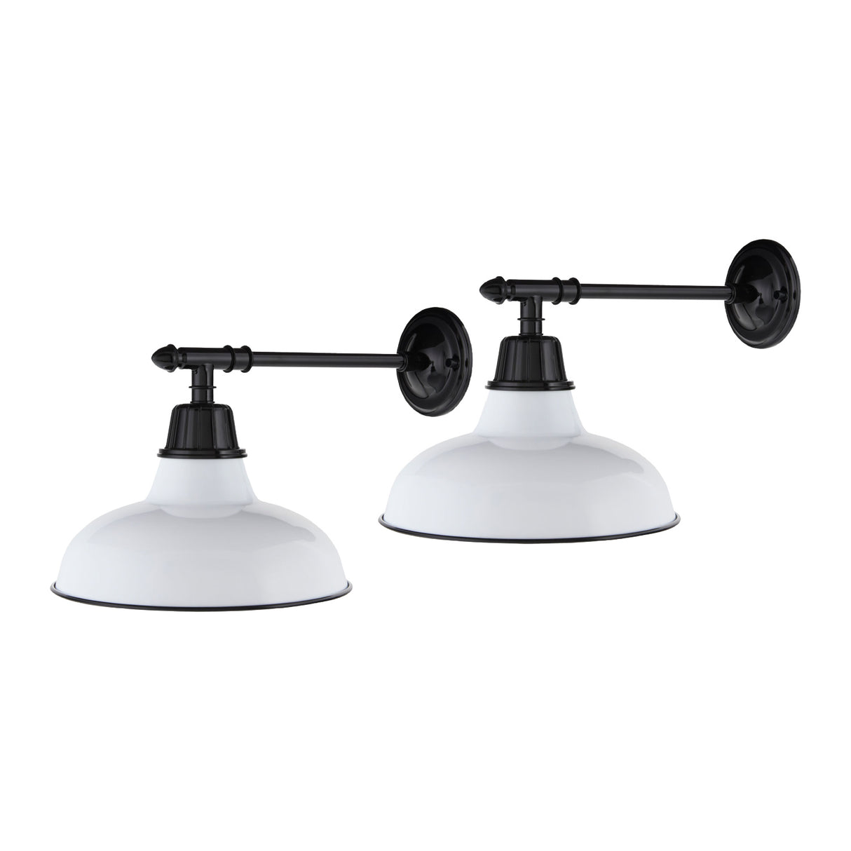   Modern European furniture -  Metal Shade Wall Lamps (2) - www.oroa.com | Oroa.com