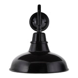 Modern European furniture -  Metal Shade Outdoor Wall Lamps (2) - www.oroa.com
