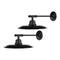 Modern European furniture -  Metal Plate Shade Wall Lamps (2) - www.oroa.com
