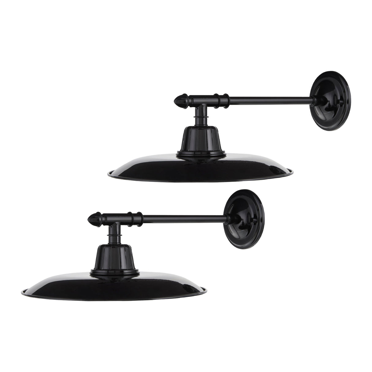   Modern European furniture -  Metal Plate Shade Wall Lamps (2) - www.oroa.com | Oroa.com