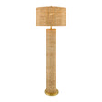 Modern European furniture - Woven Rattan Accent Floor Lamp - www.oroa.com