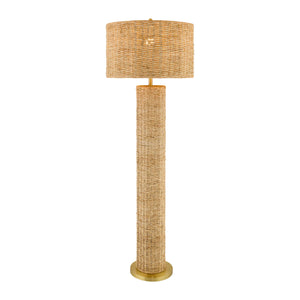   Woven Rattan Accent Floor Lamp | Oroa.com
