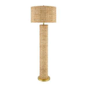   Woven Rattan Accent Floor Lamp | Oroa.com