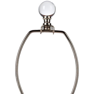   Modern European furniture - Clear Pink Glass Table Lamp - www.oroa.com | Oroa.com