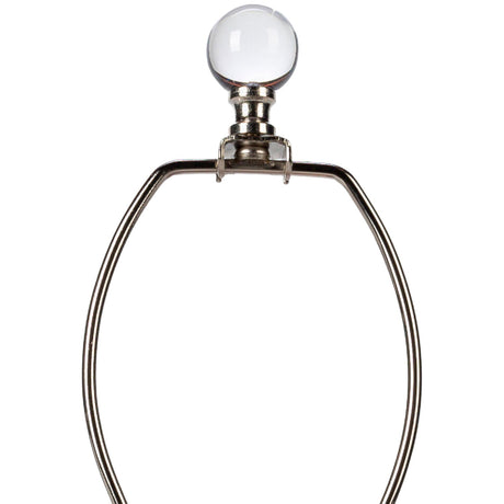 Modern European furniture - Clear Pink Glass Table Lamp - www.oroa.com