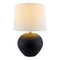 Modern European furniture - Glazed Ceramic Linen Table Lamp - www.oroa.com