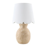 Modern European furniture - Natural Brown Accent Table Lamp - www.oroa.com