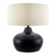 Modern European furniture - Black Iron Accent Table Lamp - www.oroa.com