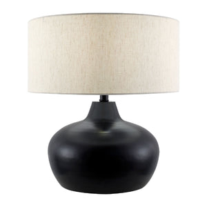   Black Iron Accent Table Lamp | Oroa.com