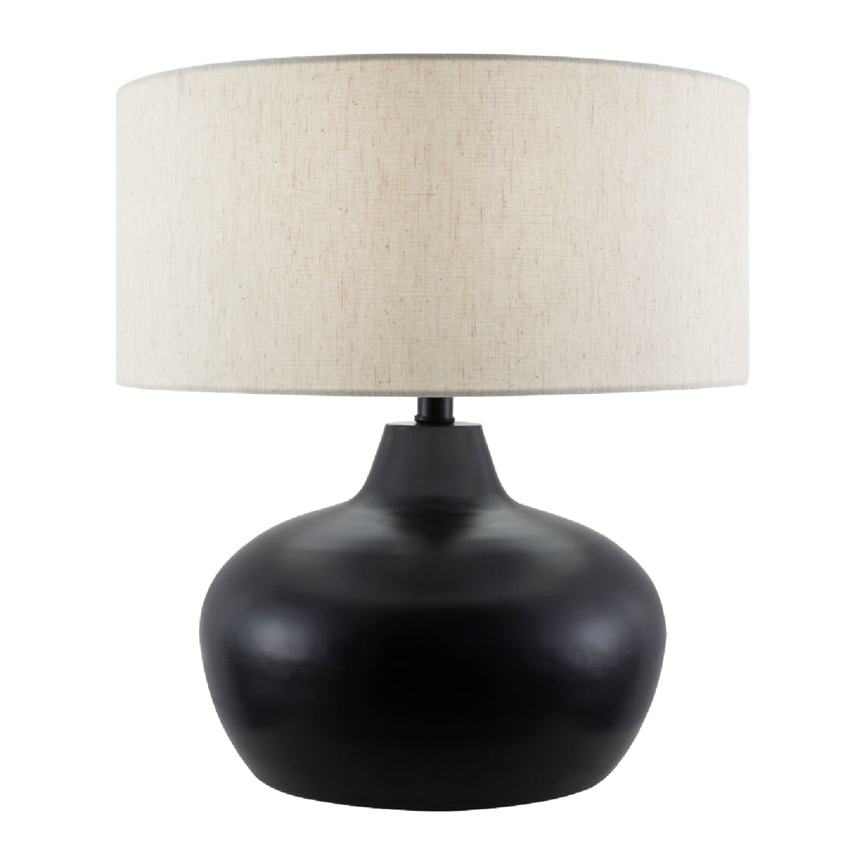   Black Iron Accent Table Lamp | Oroa.com