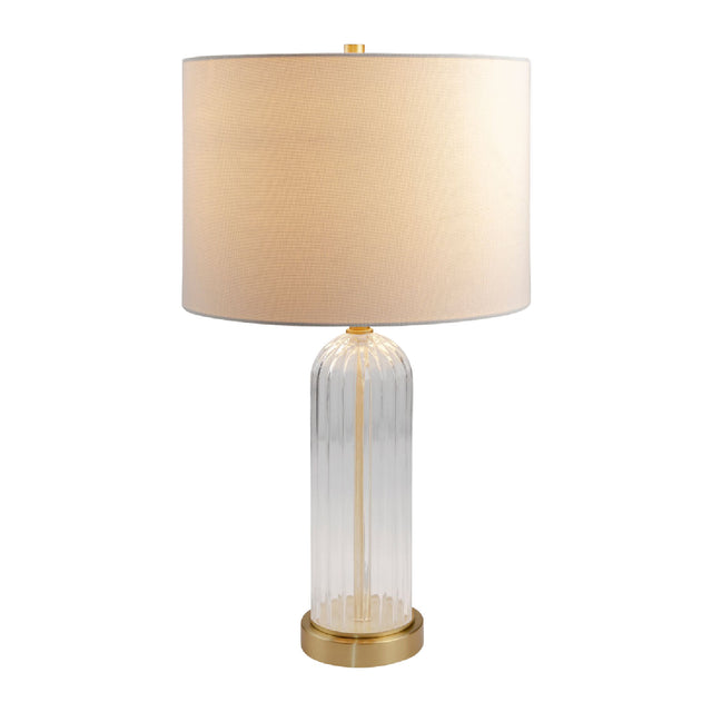 Modern European furniture - Glass Base Accent Table Lamp - www.oroa.com