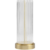 Modern European furniture - Glass Base Accent Table Lamp - www.oroa.com