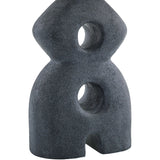 Modern European furniture - Black Sculptured Base Table Lamp - www.oroa.com