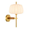 Modern European furniture - White Cotton Accent Wall Lamp - www.oroa.com