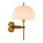 Modern European furniture - White Cotton Accent Wall Lamp - www.oroa.com