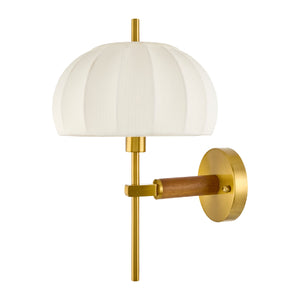   Modern European furniture - White Cotton Accent Wall Lamp - www.oroa.com | Oroa.com