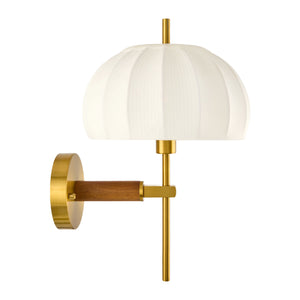   Modern European furniture - White Cotton Accent Wall Lamp - www.oroa.com | Oroa.com