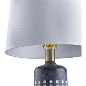   Gray Cement Accent Table Lamp | Oroa.com