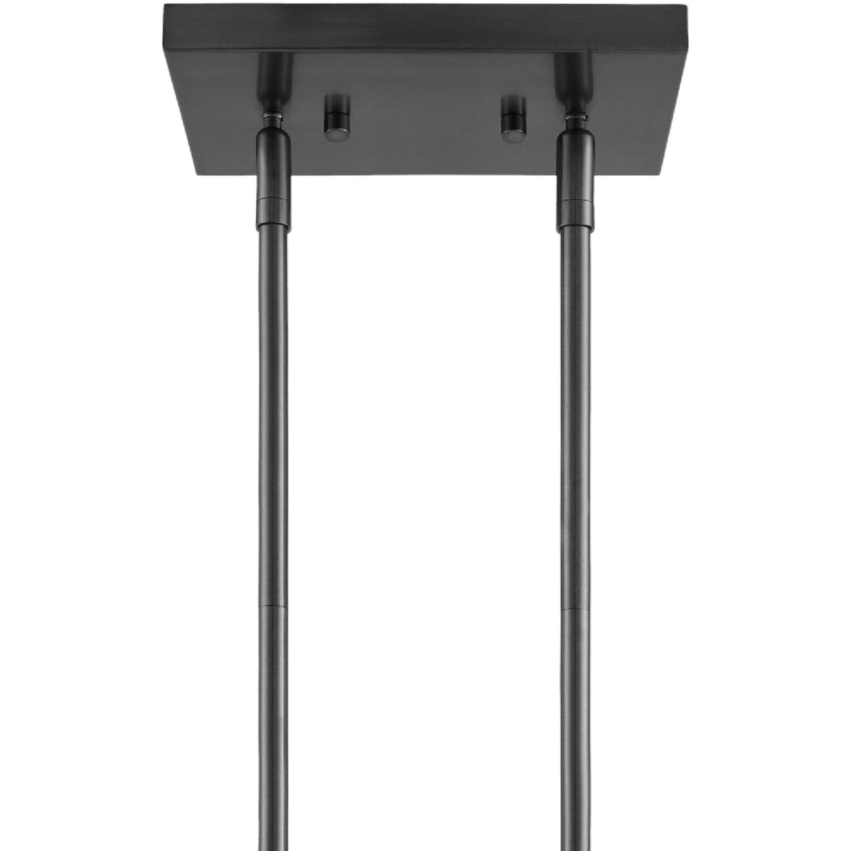   4-Light Glass Linear Chandelier | Oroa.com