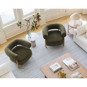   White Minimalist Accent Table Lamp | Oroa.com