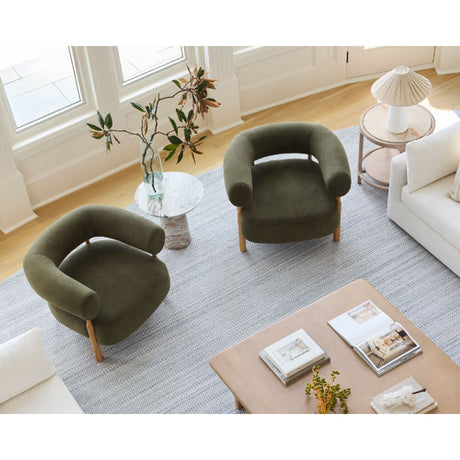Modern European furniture - White Minimalist Accent Table Lamp - www.oroa.com