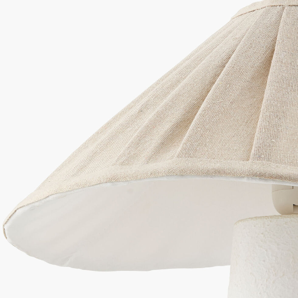   White Minimalist Accent Table Lamp | Oroa.com