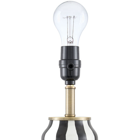Modern European furniture - Wavy Stripes Ceramic Table Lamps (2) - www.oroa.com