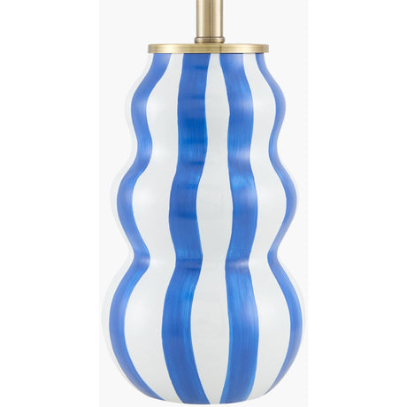 Modern European furniture - Wavy Stripes Ceramic Table Lamps (2) - www.oroa.com