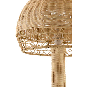   Modern European furniture - Dome Natural Rattan Table Lamp - www.oroa.com | Oroa.com