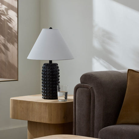 Modern European furniture - Bobbled Base Accent Table Lamp - www.oroa.com